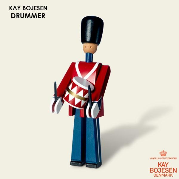 【未開封・新品】カイボイスン デンマーク 衛兵 太鼓持ち 木製オブジェ KAY BOJESEN DENMARK Kay Bojesen(カイ・ボイスン）DRUMMER 衛兵 太鼓