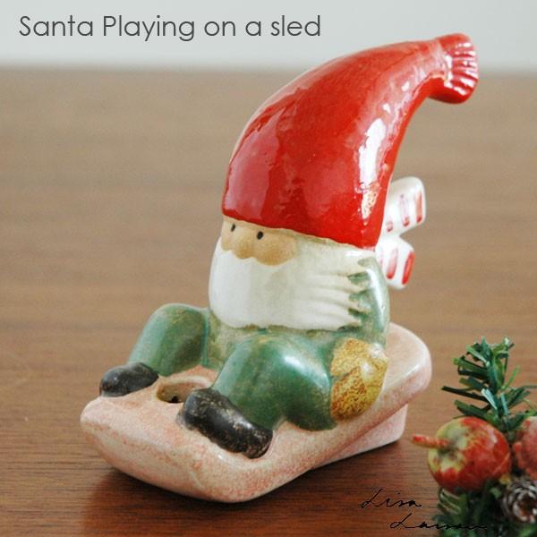 Lisa Larson（リサラーソン） サンタのソリ遊び Lisa Larson(リサ