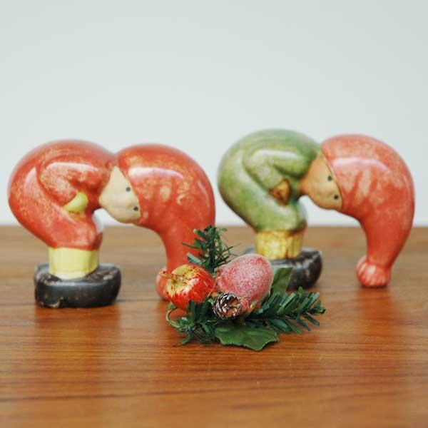 Lisa Larson（リサラーソン） Crouching Tomte(クラウチング・トムテ