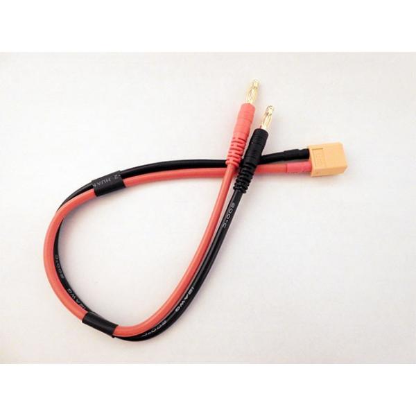 QS XT60�R�l�N�^�[�p�[�d�P�[�u���i12AWG/300mm�j �y���[���։z