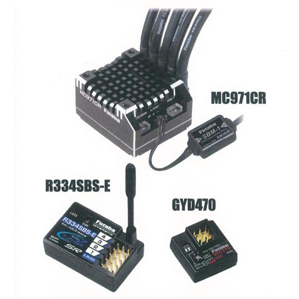 双葉電子工業 フタバ RGMセット レシーバーR334SBS-E+ジャイロGYD470+