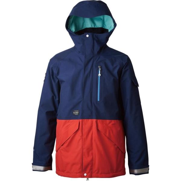 REW rew STRIDER JKT 12 【 GORE-TEX 】 2L NAVY x RED : LITTLE BIRD