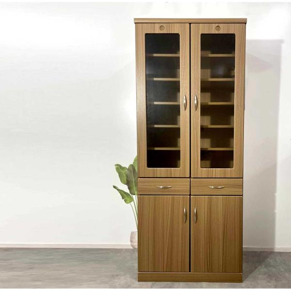 80DB国産日本製完成品Natural simpleキッチン収納大川家具　食器棚 ダイニングボード 80DB 国産 日本製 完成品 simple キッチン収納 80