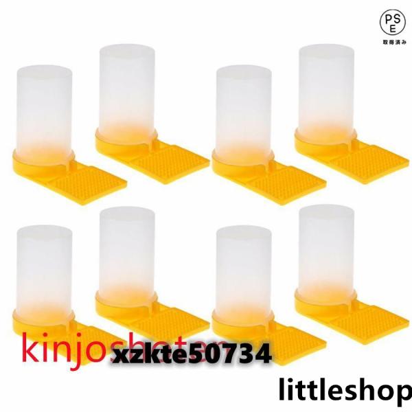 【操作が簡単】水を集めやすく、ミツバチの寿命を延ばすことができる便利な輸出タイプの蜂のツール「ウォーターフィーダー」は、特別な供給ツールで、操作が簡単です。【水を補充できます】半透明で、残水量を確認しやすく、適時補充できる点もポイントです。...