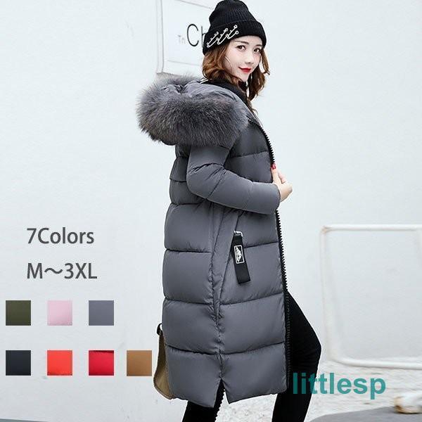 中綿ダウンコート レディース 40代 ロング丈 軽い 2019 秋冬 アウター  