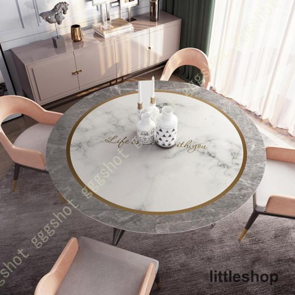 【テーブルに斬新感】PU製テーブルクロス、シンプルで明るいお部屋を彩ります！こちらのテーブルマットはシンプルなデザインと使いやすい長方形で、シーンを問わずにお使いいただけます。テーブルクロスはもちろん、事務机、学習テーブル、茶卓などに使用で...