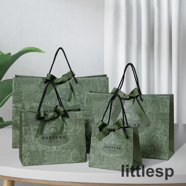 紙袋 18*10*16cm クラフトバッグ セット ギフトバッグ ペーパー