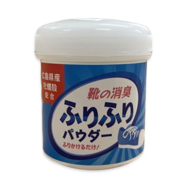 広島県産牡蠣殻を配合した靴の消臭パウダー。 パウダーを靴に撒いてそのまま履くだけ。 足の悪臭原因を90％以上消臭します。 1日1回を目安に使用する。使用を続けると臭いが軽減するので、3日に1回・週に1回など使用を減らしていく。 ビジネスシュ...