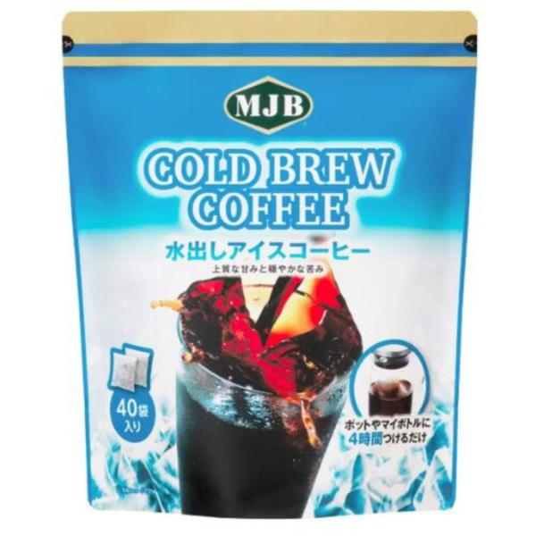 MJB 水出し アイスコーヒー バッグ 18g × 40バッグ コールドブリュー レギュラーコーヒー COLD BREW COFFEE 大容量
