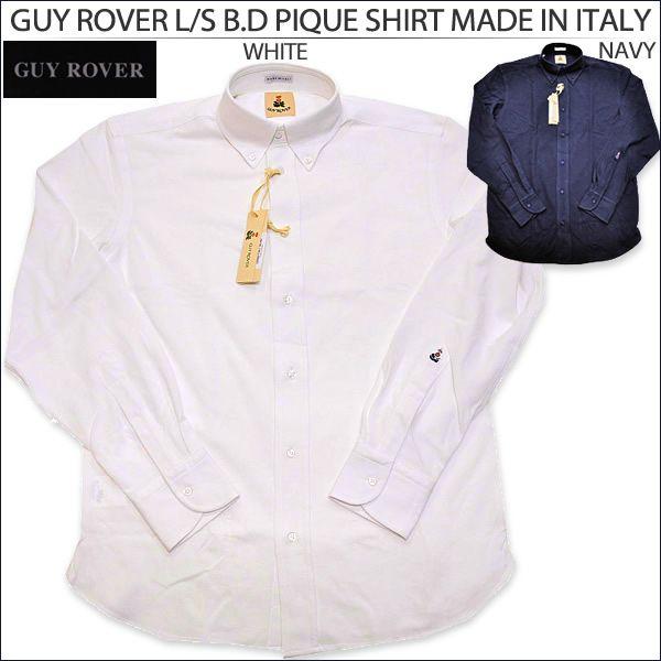 GUY ROVER 【送料無料】GUY ROVER[ギローバー]L/S B.D PIQUE SHIRT 