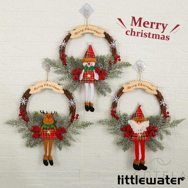 商品詳細:カラー:/A01/A02/A03/A04/A05/A06/A07/A08/A09/A10サイズ:/フリーサイズ【サイズ】直径:30CM【商品説明】毎年定番で使えるクリスマスリースが新登場！毎年使用できます！クリスマスリースは、屋内...