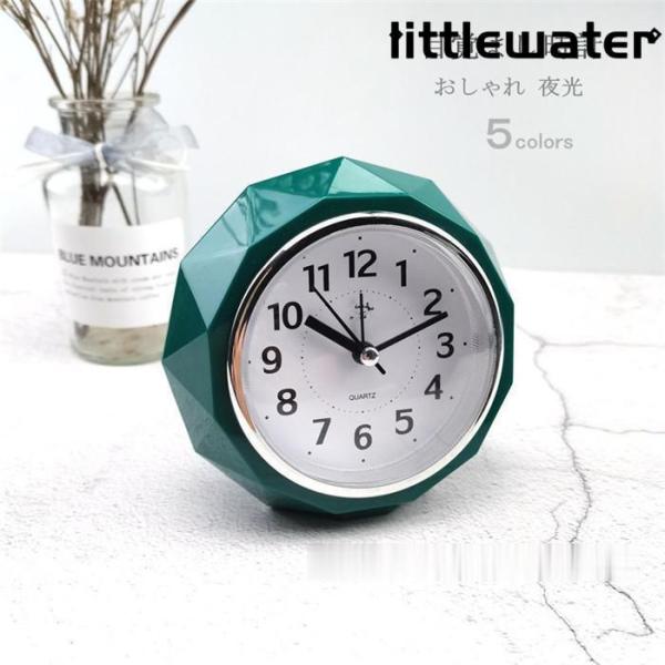 置き時計 クロック 置時計   時計 テーブルクロック コンパクト シンプル 子供部屋 寝室 デスク かわいい おしゃれ 北欧 シンプル デザイン インテリア 雑貨 プレゼント 新生活 ブルーノ ギフト テーブルクロック レトロ 模様替え ...