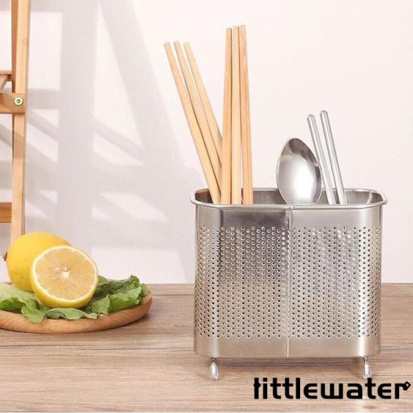 ■品名：箸立て■素材：201ステンレス■タイプ：全2タイプ■サイズ：写真参考ワード：カトラリースタンド ボックス ケース 収納 箸立て 水切り キッチン収納 フォーク収納 箸置き 吸水 速乾 防カビ 収納 引越し オシャレ　おしゃれ キッチ...