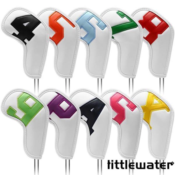 【ロングネック仕様】:ゴルフアイアンカバーはロングネック仕様で、アイアンヘッドだけでなく、ゴルフシャフトにも保護できます。【高品質な素材】：アイアン用ゴルフヘッドカバーは高品質な素材を採用しております。表地は耐磨耗性の良い合成皮革(PUレザ...