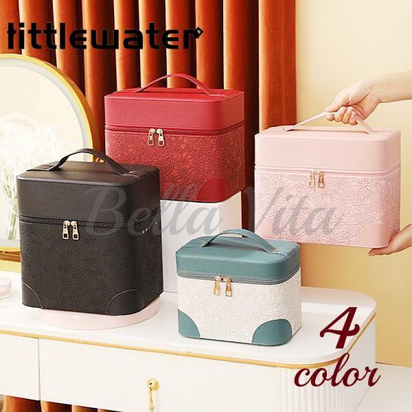 化粧用品やメイク道具がたっぷり収納できるメイクボックスです。マニキュアやジェルネイルなどのネール用品やネイルチップ、ネイルシールなどのネイルグッズ、ネイルケア用品をひとまとめに収納できる化粧ポーチ。※「簡易包装」でのお届けとなります。▼重要...