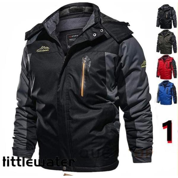 バイクウェア ライダースジャケット メンズウェア メンズファション トップ アウター 暖かい スリム 大きいサイズ 裏起毛 無地 防風防寒着 春秋冬素材:表地：ポリエステルカラー：ブラック、ブルー、レッド、グリーンサイズ　 バスト 着丈 　...