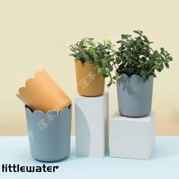 観葉植物鉢 植木鉢 樹脂製 底に水抜き穴あり プラスチック鉢 S/M/L