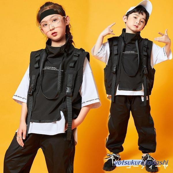 ダンス服装 体操服 JAZZ DANCE tシャツ スウェット キッズチアリーダー hiphop ヒップホップ 女の子 ステージ衣装 ダンスウェア 子供 応援団 運動会 甲子園 チアガール衣装 舞台演出服　おしゃれ　ストリート系　B系　K-...