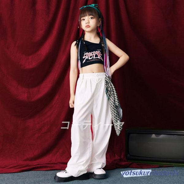 ダンス服装 体操服 JAZZ DANCE tシャツ スウェット キッズチアリーダー hiphop ヒップホップ  ステージ衣装 ダンスウェア 子供 応援団 運動会 甲子園 チアガール衣装 舞台演出服　おしゃれ　ストリート系　K-POP　韓国...