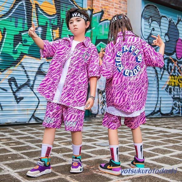 ダンス服装 体操服 JAZZ DANCE tシャツ スウェット キッズチアリーダー hiphop ヒップホップ 女の子 ステージ衣装 ダンスウェア 子供 応援団 運動会 甲子園 チアガール衣装 舞台演出服　おしゃれ　ストリート系　B系　K-...