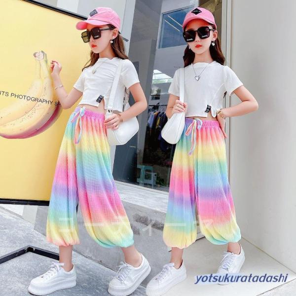 ダンス服装 体操服 JAZZ DANCE tシャツ スウェット キッズチアリーダー hiphop ヒップホップ 女の子 ステージ衣装 ダンスウェア 子供 応援団 運動会 甲子園 チアガール衣装 舞台演出服　おしゃれ　ストリート系　B系　K-...