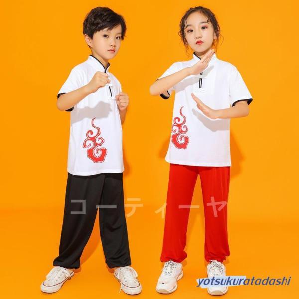 ダンス服装 体操服 JAZZ DANCE tシャツ スウェット キッズチアリーダー hiphop ヒップホップ 女の子 ステージ衣装 ダンスウェア 子供 応援団 運動会 甲子園 チアガール衣装 舞台演出服　おしゃれ　ストリート系　B系　K-...