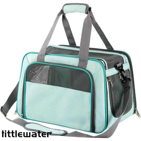 このペットキャリングバッグは耐久性のあるオックスフォードクロスでできており、ペットに安全で快適な旅行を提供します。ポータブルで簡単な保管。はあなたがあなたの最愛のペットを運ぶのをより簡単にします。バックパックは折りたたみ式で収納できます。2...