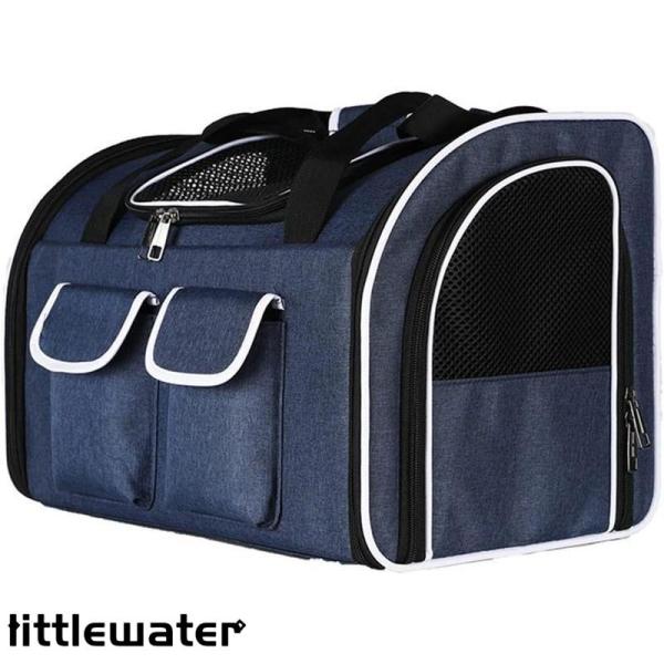 【アフターサービス】質問や不明点がございましたら、ご連絡してください。24時間以内返事いたします。保証期間:12ヶ月。【商品仕様】サイズ：50cmｘ30cmｘ33cm、重さ：1.5kg。材質：牛津布。二匹入れ可。【便利なフロントポケット】ペ...