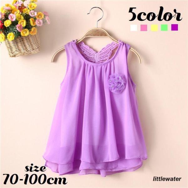 シースルーにラインストーンのついた花飾り、背中には刺繍入りのお洒落なワンピースです。【サイズについて】画像をご参照ください。【素材について】綿混