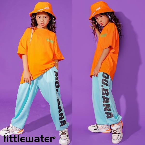 ダンス服装 体操服 JAZZ DANCE tシャツ スウェット キッズチアリーダー hiphop ヒップホップ 女の子 ステージ衣装 ダンスウェア 子供 応援団 運動会 甲子園 チアガール衣装 舞台演出服　おしゃれ　ストリート系　B系　K-...
