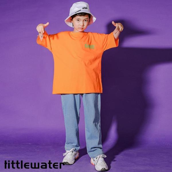 ダンス服装 体操服 JAZZ DANCE tシャツ スウェット キッズチアリーダー hiphop ヒップホップ 女の子 ステージ衣装 ダンスウェア 子供 応援団 運動会 甲子園 チアガール衣装 舞台演出服　おしゃれ　ストリート系　B系　K-...