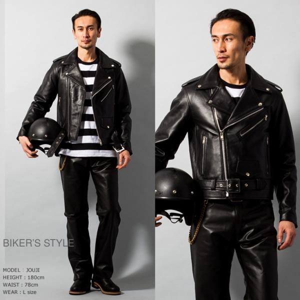 Horn Works 本革 ダブルライダースジャケット メンズ ホーンワークス 4737 ダブルライダース ライダースジャケット レザージャケット 革ジャン 皮ジャン 黒 Buyee Buyee Japanese Proxy Service Buy From Japan Bot Online