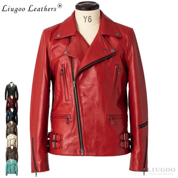 ※3/14までお値下げ※ レザージャケット Liugoo Leathers Liugoo Leathers 【20周年記念10%OFFクーポン】Liugoo Leathers 本革