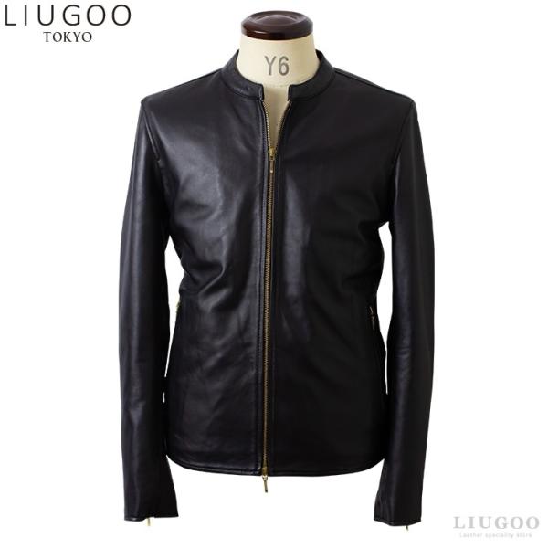 Liugoo Leathers 【30%OFFクーポン】LIUGOO 本革 シングルライダース