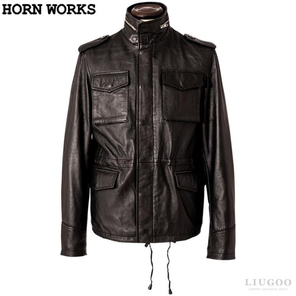 Horn Works 本革 M65フィールドジャケット メンズ ホーンワークス 3465