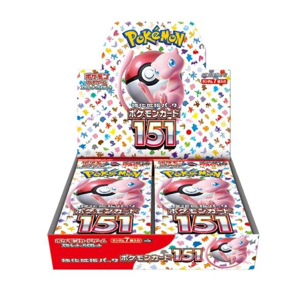 【ポケモンカード151 】×5パック スカーレット&バイオレット 強化拡張パック ポケモンカード S&V 強化拡張パック 151 BOX※シュリンク付き : らいぶ