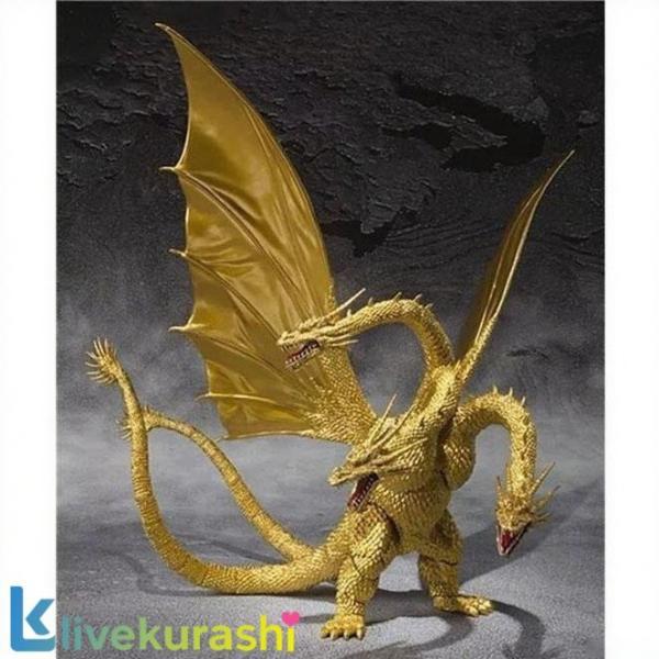 キングギドラ 関節可動pvcアクションフィギュア ゴジラ キングオブ