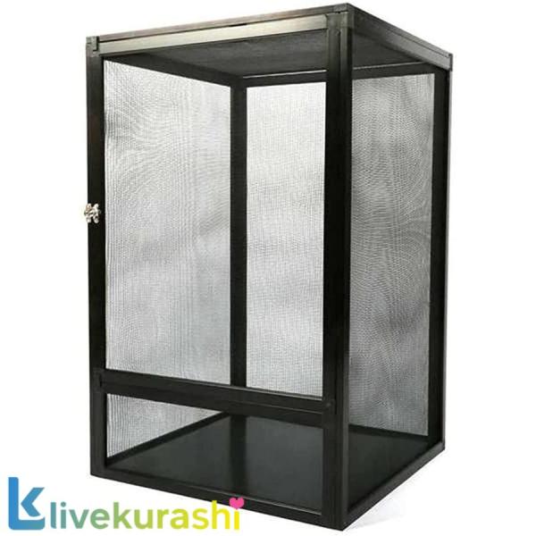 爬虫類用品アルミニウム合金育種箱トカゲカメレオン保護育種ケージ組み立て換気昆虫箱