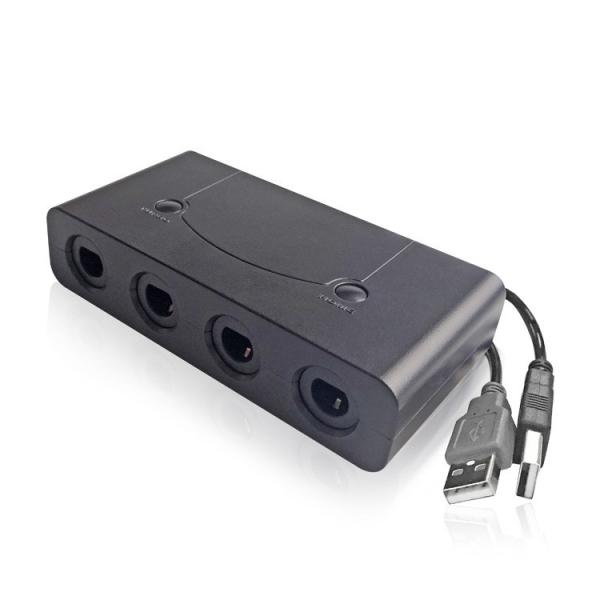 即発送 Visprea 互換品 Switch Wiiu パソコン Pc用 ゲームキューブ Gcコントローラー Usb 接続タップ スイッチ 大乱闘スマッシュブラザーズ Presidium Ph