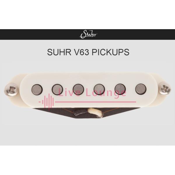 Suhr ◇シングル コイル V63 Middle RWRP/センター Parchment◇白