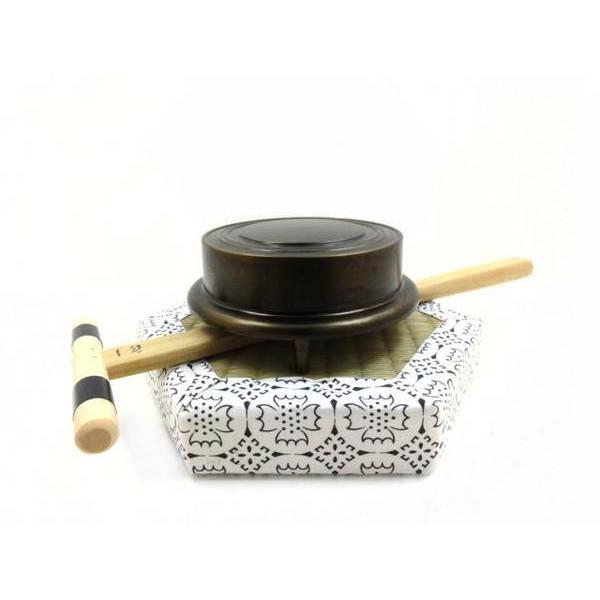 鉦吾 （伏鑿） 鍋長色 4.5寸 : 仏壇 仏具 lives web shop - 通販