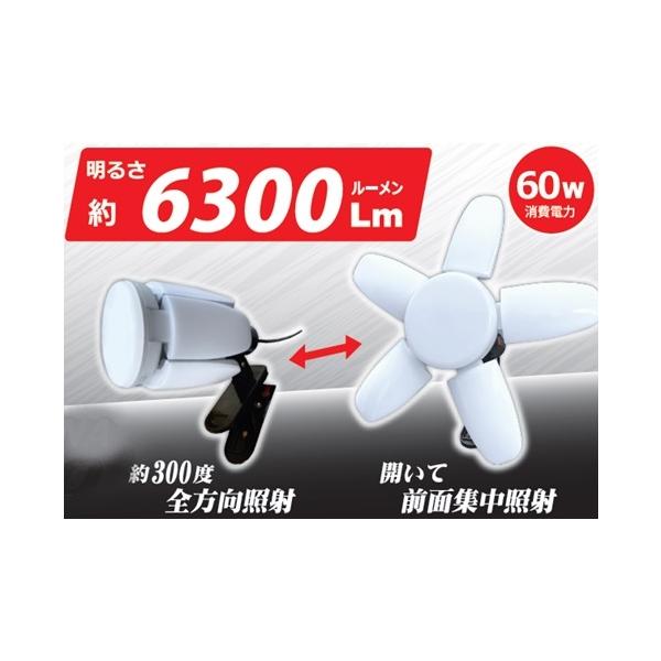 矢田電気 60W LED作業灯 LED-X LUNA6300 ルナ 6300ルーメン 矢田電気 60W LED作業灯 LED-X LUNA6300 ルナ 6300ルーメン