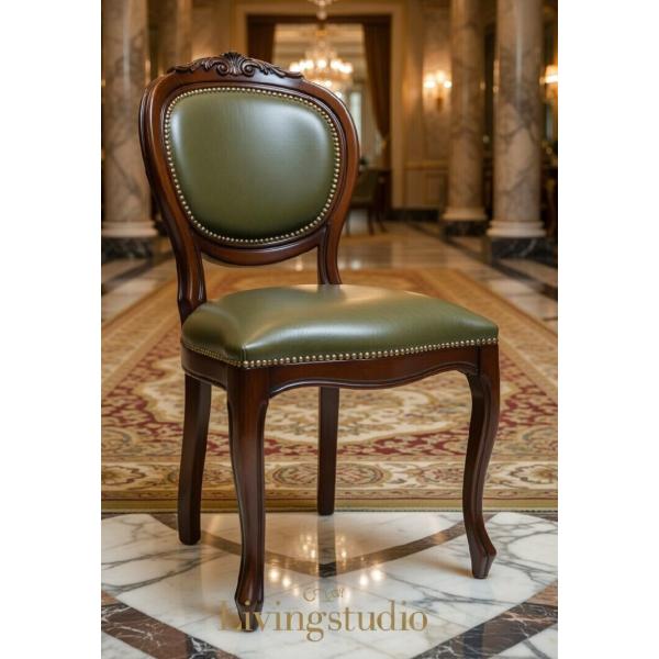 謝恩セール特価】イタリア製 輸入家具 ダイニングチェア 単品 合皮