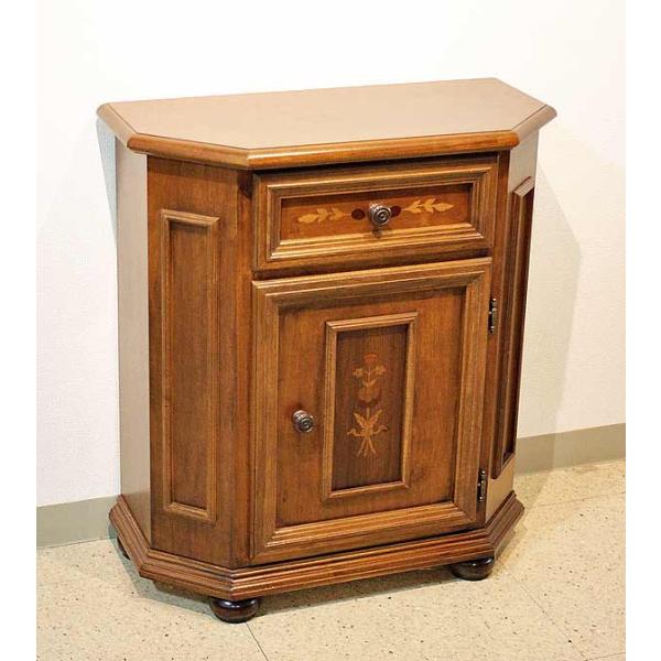 イタリア製 輸入家具 コンソール サイドボード 象嵌 クラシック