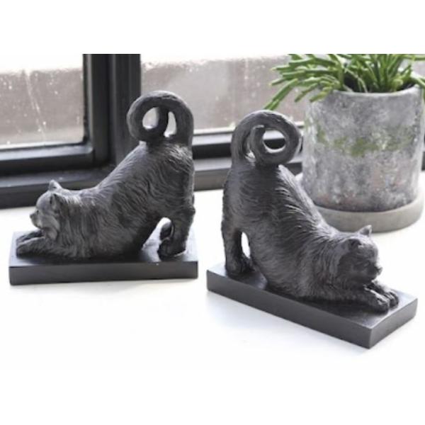 ウィング 羽根 ブックエンド 本立て ゴールド シャビーシック 85576BE