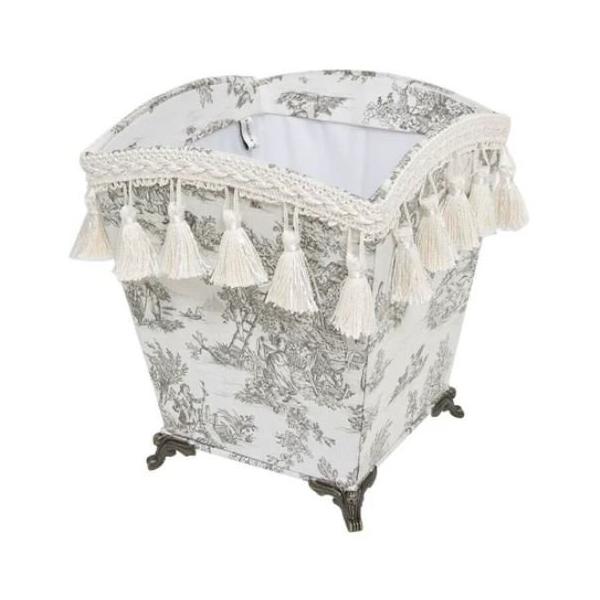 ダストボックス ジェニファーテイラー トワルドジュイ ゴミ箱 33145DB 輸入雑貨 ダストボックス ジェニファーテイラー Toile de Jouy