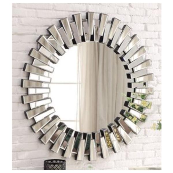 �A���Ƌ� �f�U�C�� �E�H�[���~���[ 80cm �~�` �� ���_�� �N���V�b�N �R���e���|�����[ ��T�C�Y CZ-800 ���A�� ���r���O�X�^�W�I ��������