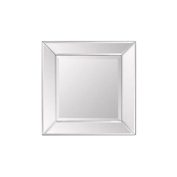 ミラー ミラーフレーム シルバー モダン 40X40 XR-3560-3030 輸入雑貨 ミラー 鏡 ミラーフレーム シルバー シンプル モダン