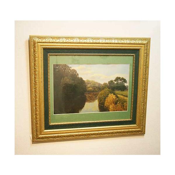 購入正規品 アンティーク イタリア製 装飾額縁 花 フラワー 絵画