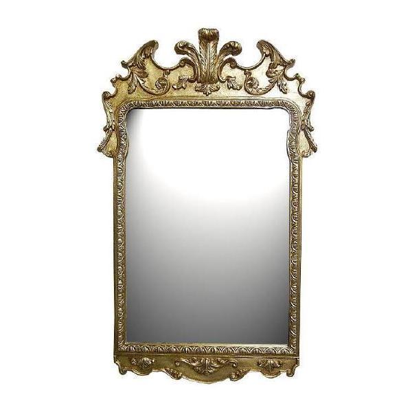 シャビー調ミラー ミラー 100×136cm 鏡 ロココ シャビー アンティーク AN-44940